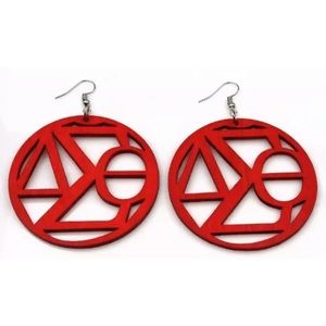 Delta Sigma Theta Earrings